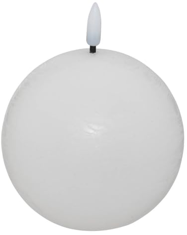 Atmosphera - LED-Kugelkerze Molia - Weiß