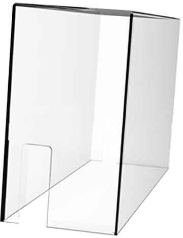 CONGARTENO Couvercle Anti-poussière Universel en Acrylique avec Écran OLED Boîte De Rangement De Affichage De Nettoyage Simple