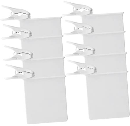 OKUMEYR 8pcs Compact Freezer Separator Wear-Resistant Fridge Dividers for Daily Use Practical Storage Organizers for Refrigerator and Freezer Design for -Term Use