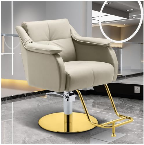 Professioneller hydraulischer Salonstuhl für Haarstylisten, Multifunktions-Shampoo und Beauty-Styling-Sessel