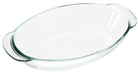 Mikinona Plat portion plateaux et plateaux de service Plaque Verre trempée des plats plat allant au four plateau de service plats de service plat à four Un verre Transparent