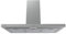 Hyundai Dunstabzugshaube Typ T, 90 cm, Edelstahl, HCPT900BX, Leistung 66,5 m³/h, Doppeldruck, 3 Geschwindigkeiten, manuelle Steuerung, spülmaschinenfester Filter.