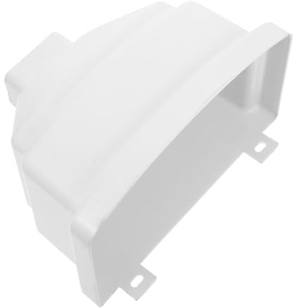 MOTHNUR Deviatore Quadrato Pvc per Acqua Piovana Grondaia Villa 80x100 Mm Raccoglitore Pioggia Imbuto Drenaggio Efficiente per Raccolta Pluviale Esterno