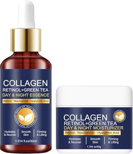 Retinol-Creme, straffende Anti-Falten-Creme, pflegende Feuchtigkeitscreme, hydratisierte, strahlende Haut, reduziert feine Linien und Fältchen, für alle Hauttypen