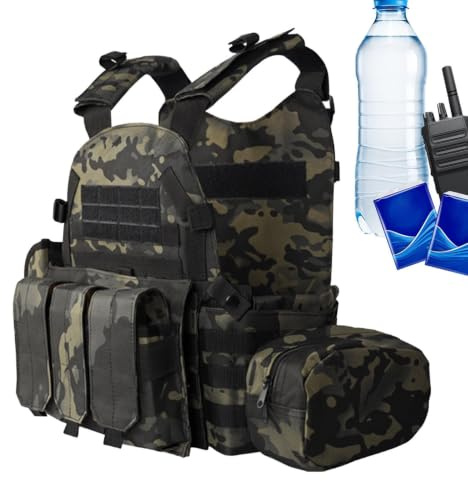 Barn Paintballväst Justerbar Utomhus Paintball Tillbehör | Utomhusväst För Pojkar Tonåringar Fans Skolaktiviteter Födelsedag Camping Fester Samlingar Halloween