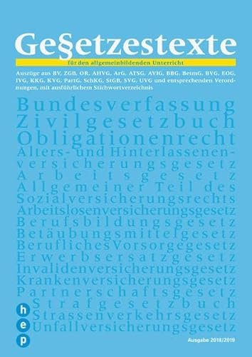Gesetzestexte 2018/19: für den allgemeinbildenden Unterricht