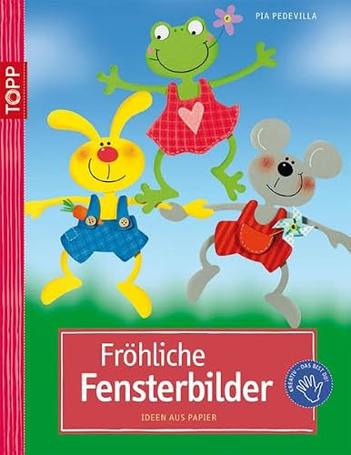 Fröhliche Fensterbilder: Ideen aus Papier
