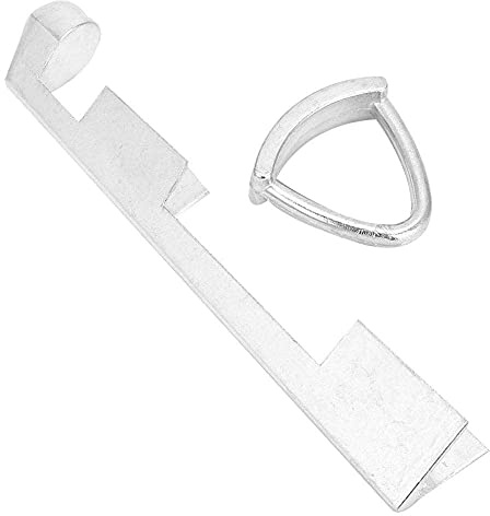 VGEBY Pool Billard Queue Clamp Tool, Aluminium Billard Tip Press Form Werkzeug Snooker Ersatzklammer Clamp Tool