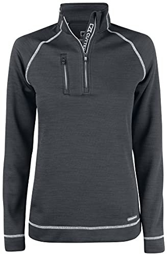 Cutter & Buck Chambers Half Zip Ladies, Größe:XL, Farbe:Anthracite