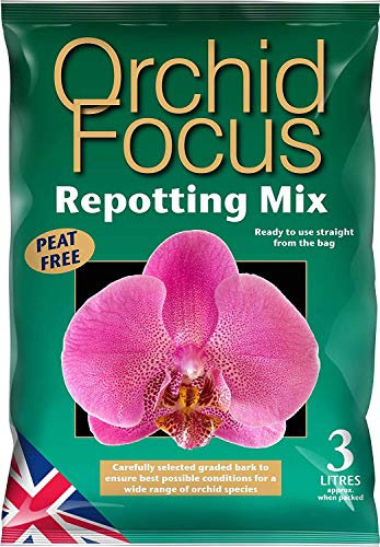 Growth Technology 2 X Orchid Focus Repotting Mix 3 Litre
