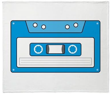CafePress Cassette Tape Throw Blanket Super Soft Fleece Plush Throw Blanket, 60x50