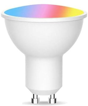 ngnsky La materia GU10 Smart Bulb lavora con Homekit, Alexa, RGBCW, Dimmable Voice Control, 5W