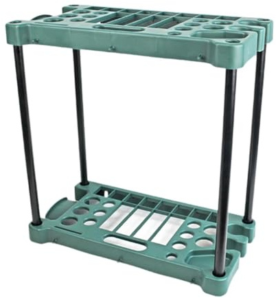 JISADER Organizzatore di Attrezzi da Giardino, organizzazione e stoccaggio del Garage, Porta Attrezzi da Giardino, Porta Attrezzi da Giardino per Attrezzi a