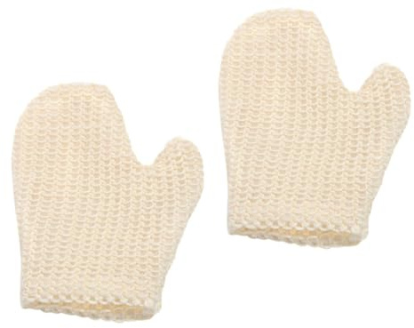 BELLIFFY 2piezas Baño Guantes De Baño Tejidos Exfoliantes Para Scrub Guantes De Ducha Para Hombres Exfoliantes