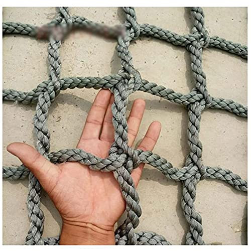 Outdoor Nylon Climbing Net for Kids and Adults Large Cargo Netting for Playground Tree Rock Climbing Rope Net for Swingset Indoor and Outdoor Mesh Net (2x10m)