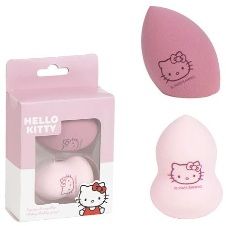 CERDÁ LIFE'S LITTLE MOMENTS | Esponja de Maquillaje Hello Kitty – Aplicación Perfecta y Uniforme | Diseño Adorable para Maquillaje Profesional