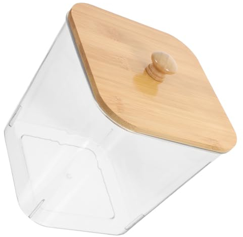 Ciieeo Contenitore Trasparente Con Coperchio Per Detersivo Lavatrice Organizer Lavanderia Per Capsule Perle Profumate E Fogli Asciugatrice Salvaspazio Da 6.69X6.10X6.10in