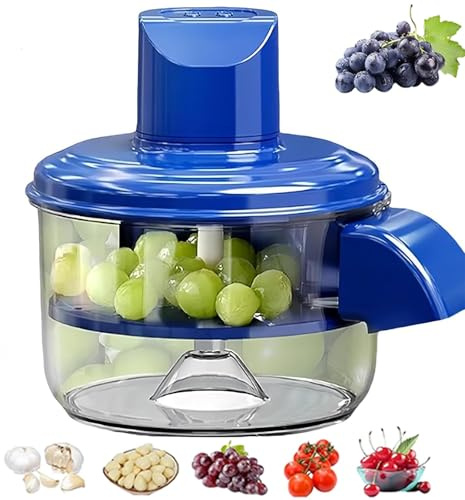 Electric Grape Peeling Machine, Garlic Peeler Machine, Automatic Small Fruit Peeling Tool, Rechargeable Home Kitchen Aid Peeler for Elderly, Commercial Smart Fruit Machines (1)