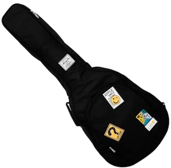 Schützende Gitarrentasche, 104,1 cm, wetterfest, Oxford-Stoff, verstellbarer Rucksackgurt, Zubehör, Organisation, Oxford-Tuch