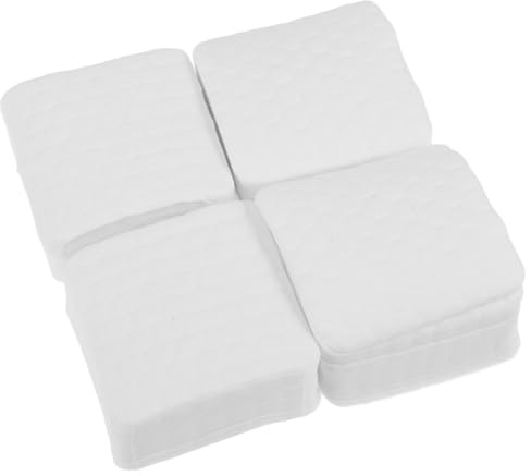 Alipis 5 Stück packung Fusselfreier Wattepads für Gelnägel aus Baumwolle Leicht und Schnelle Nagellackentfernung für Professionelle Salons und Zuhause