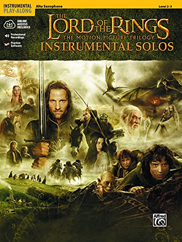 The Lord of the Rings Instrumental Solos: Alto Sax: The Motion Picture Trilogy (incl. Online Code)