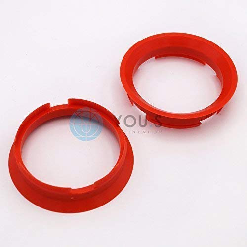 2 x ZENTRIERRINGE DISTANZRING für ALUFELGEN Z03D 63,4-57,1 mm Brock, Keskin, Tuning, Motec, Oxigin, RC, Tomason, Wheelworld, Advanti