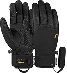 Reusch Lleon R-TEX® XT sehr warme, wasserdichte, Winddichte und atmungsaktive Unisex Winterhandschuhe Fingerhandschuhe Schneehandschuhe Skihandschuhe für Damen und Herren