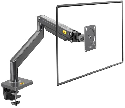 Supporto da tavolo con molla a gas per schermi LCD da 22-40 pollici con VESA max. 100 x 100 mm, fino a 15 kg