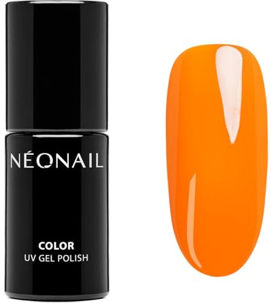 NÉONAIL UV Nagellack 7,2 ml - ORANGE - DOSE OF CONFIDENCE - NÉONAIL Farben - UV Lack Glitzer - Gel Nägel - Nageldesign