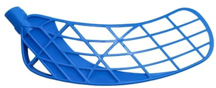 Amagogo Floorball Blade, Inline Hockey Stick Blade, Easy Install PE Lightweight for 18mm Sticks, Floorball Hockey Stick Head, Blue Left Hand