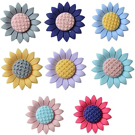 WOONEKY 100 Stück Haarnadeln Aus Kunstharz Mit Blumenstücken Basteln Für Kinder-stirnband-