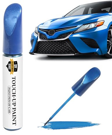 Flaconi Car Paint Pen,Car Touch Up Paint Pen,Automotive Repair Paint Brush,Automotive Tools Painting Pens for Scratch Repair,Suitable for Most Sedans,Trucks,SUVs,RVs and Commercial Vehicles (Blue)