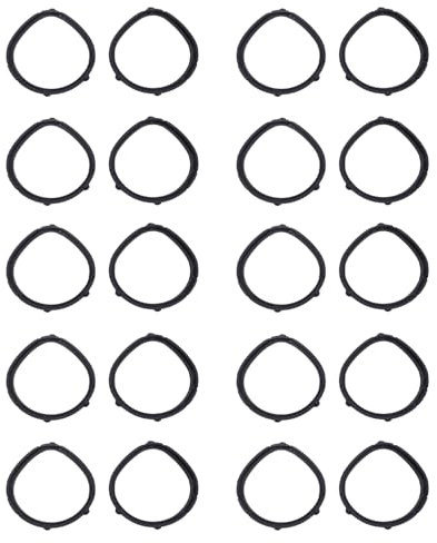 Ohewiiuk 10X para VR de Lente de Anteojos Magnético Desmontaje Rápido Clip Protección de Lente para Gafas de Realidad Virtual (Sin Lente)