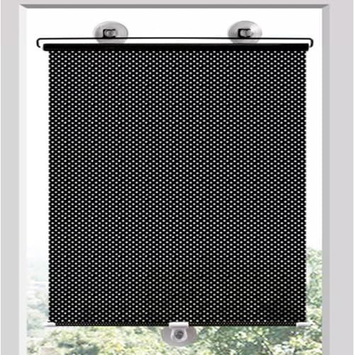 Tenda a Rullo Oscurante,Tenda Oscurante Con VentoseTemporanea Portatile,Tende a Rullo per Finestre,Termica,Per Finestra per Auto,Casa,Ufficio,Camera Da Letto,No Drilling