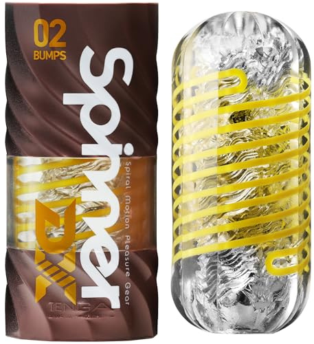 TENGA SPINNER DX 02 Bumps - Masturbator für die Männer - Realistisches Sex Toy mit dichten, engen innneren Strukturen - Solo Vergnügen für Ihn - Masturbatoren Set inkl. Sample Lotion