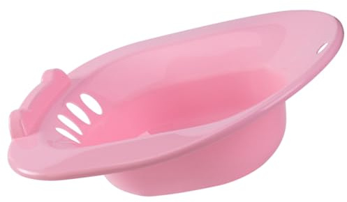 DEARMAMY Sitzbad Für Toilettensitz Gesäßbadebecken Postpartal Postoperativ Hämorrhoiden Schwangere Frauen Waschbecken Rutschfeste Oberfläche Leicht Zu Reinigen