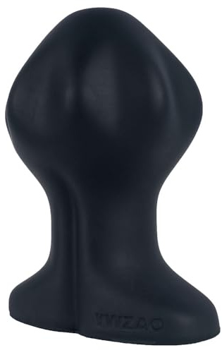 YWZAO Analplug Flüssigsilikon Weich Kurz Sitzfreundlich Tragbar G98 (3XL 8cm)