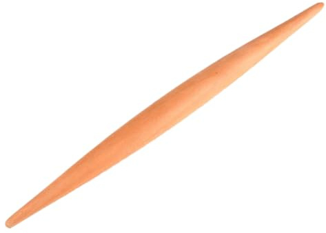 Wooden Rolling Pin 30cm X 2.6cm Solid Wood Baking Tool