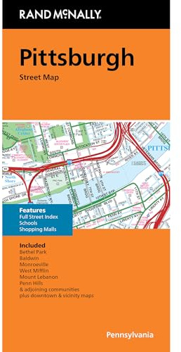 Rand McNally Pittsburgh Pa Street Map