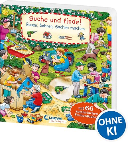 Suche und finde! Bauen, bohren, Sachen machen: Wimmelbuch ab 2 Jahren mit 66 spannenden Suchaufgaben zum Entdecken