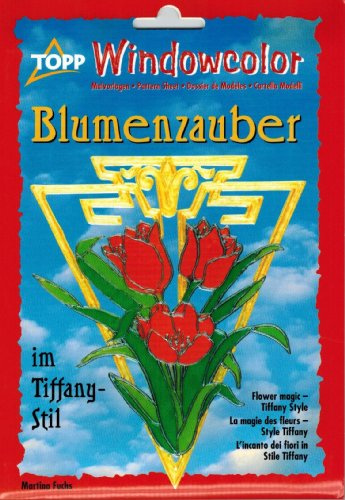 Windowcolor - Blumenzauber im Tiffany-Stil