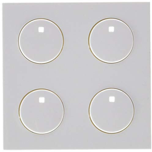 Niessen free@home - Tapa interruptor free home 2/4 canales blanco