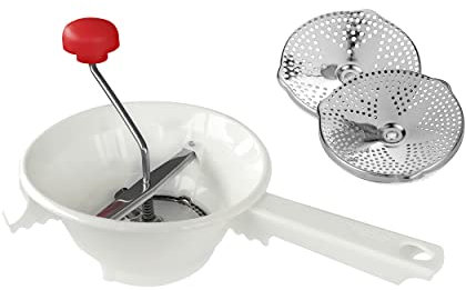 Pedrini 04GD197 Passaverdure diam. 20 cm con 2 Dischi in Acciaio Inossidabile …