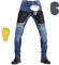 oFzimTo Pantalones de Moto para Hombre con Protecciones, Talla XL, Azul