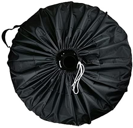 Reifentasche S/L Universelle Autoreifen-Ersatzabdeckung, komplett schwarz, Reifenhülle, Reifenschutzhülle, wasserdichte, UV-beständige Radschutz-Aufbewahrungstaschen (Color : S)