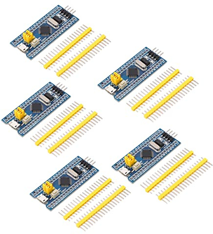 Systemplatinenmodul 5PCS STM32F103C8T6 Mindestsystementwicklungsplatine mit Überladung Tiefentladung Kurzschluss Computer-Motherboards