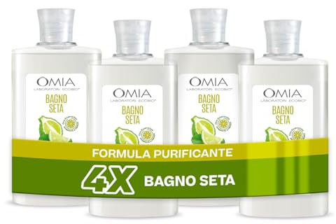 OMIA BAGNO SETA BERGAMOTTO 400 X 4 AMZ ETIC. INTERN