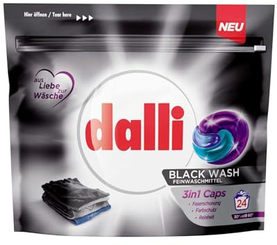 Dalli Black Wash 3in1 Caps 24WL