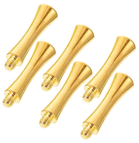 Ipetboom 6stücke Goldene Haarschneideschere Mit Austauschbarem Scherennagel Edelstahl-scherenschwanznagel Professionelles Haarschneideteil Für Langlebigen Dauereinsatz