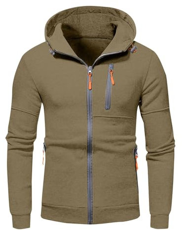 JUZILO Todays Daily s en Arbeitsjacke Winter Pullover Herren weiß Sweatshirtjacke Herren ohne Kapuze e of Day GeschäFte Heute 2024 Oktober 8 Hosen für e von Heute